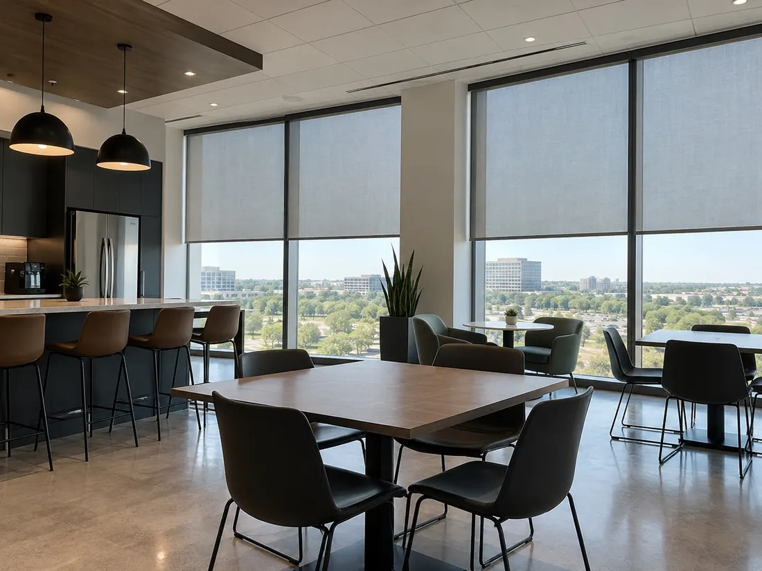 Office kitchen and lounge